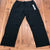 NEW Champion Black Elastic Waist Flat Front Regular Fit Sweatpants Men Size 2XL