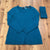 NEW Karen Scott Blue Knit Detachable Turtleneck Pullover Sweater Womens Size XL
