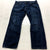 Levi's 569 Blue Denim Flat Front Straight Chino Regular Jeans Adult Size 34X30