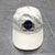 Hard Rock White Leather Strap Back Graphic Logo Vancouver Hat Adult One Size