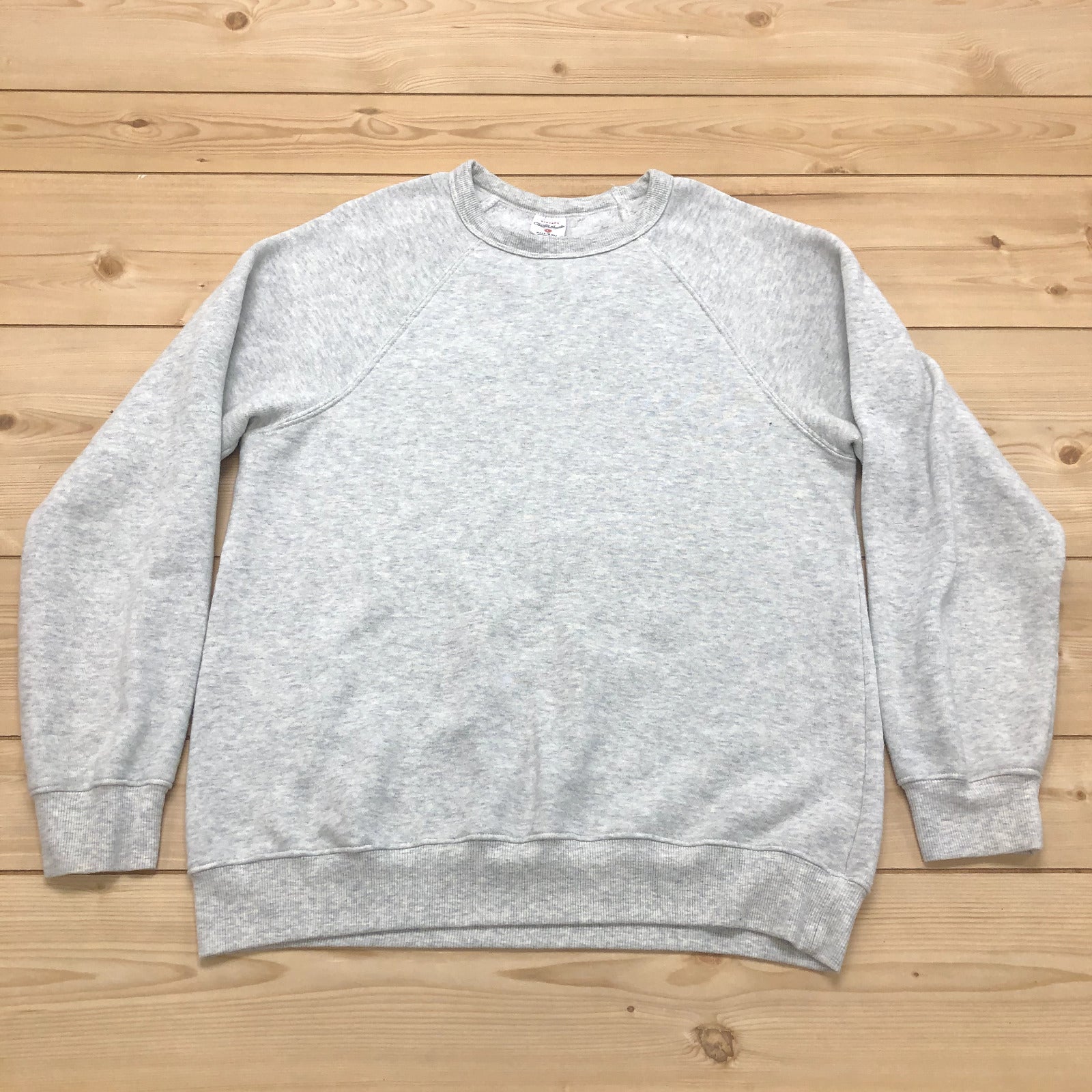 Charlie Hustle Grey Super Soft Long Sleeve Pullover Sweatshirt Adult Size L