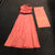 Vintage Michaelangelo Orange 3 Piece Cut Out A Line Occasion Dress Women Size 16