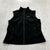 Eddie Bauer Black Sleeveless Full-Zip Mock Active Wear Vest Womens Size XL