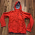 The North Face Tangerine And Purple Jacket With Multiple Pockets Women Size M