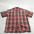 Vintage GAP Multicolor Plaid Short Sleeve Button Up Casual Shirt Womens Size M