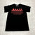Netflix Black Short Sleeve Crew Graphic Stranger Things T-shirt Youth Size 8