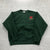 Vintage FOTL Green Long Sleeve Crew Neck Graphic Boston Sweatshirt Adult Size M