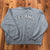 Vintage Gear For Sports Grey LELAND Graphic Pullover Sweatshirt Adult Size 2XL
