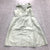 J.Crew Teal Sleeveless Lined Side Zip Ruffled Pleated Waist Dress Womens Size 10