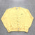 Vintage IZOD Lacoste Yellow Long Sleeve Button Up Knit Cardigan Adult Size M