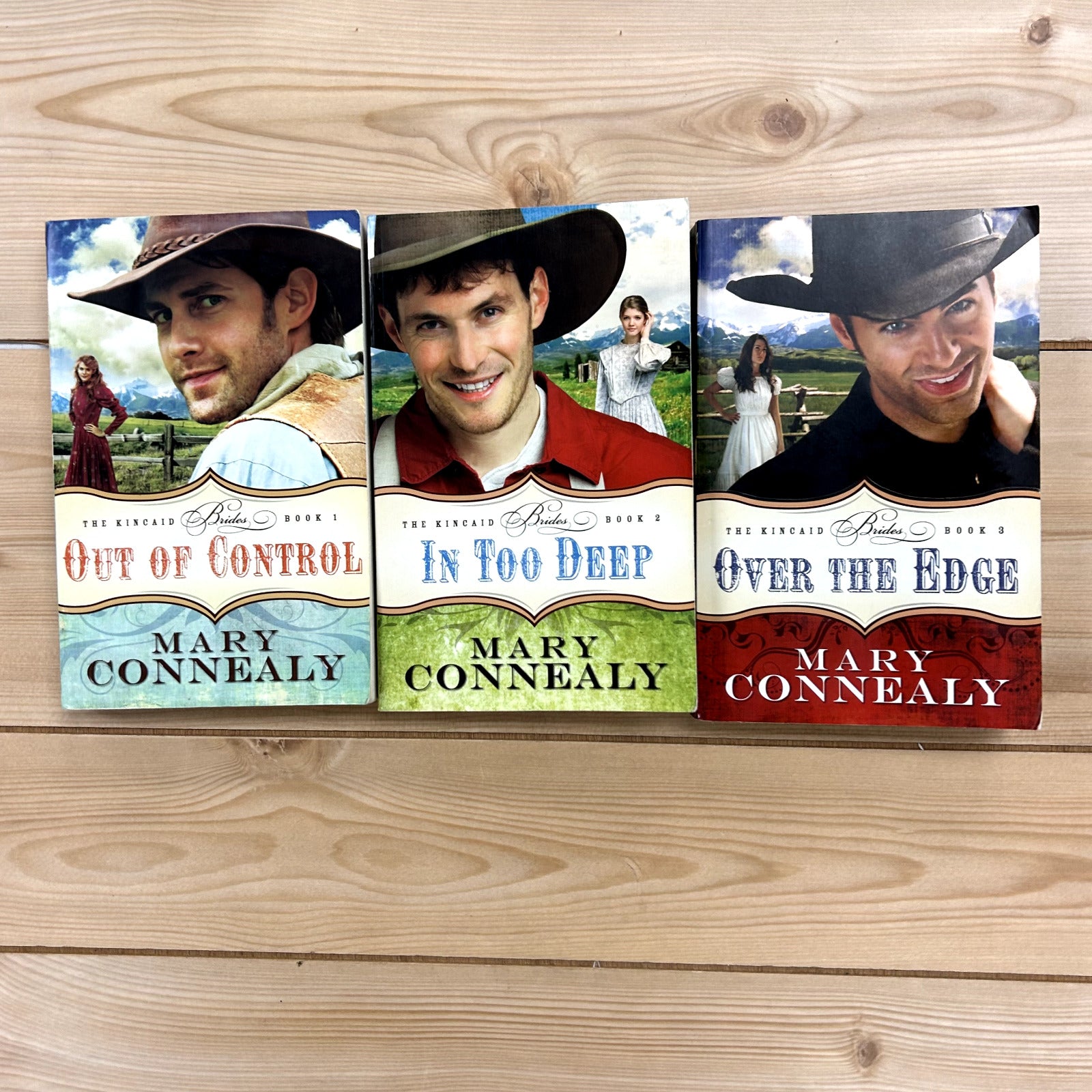 Complete Set Series Lot of 3 Kincaid Brides Paperback Books by Mary Connealy