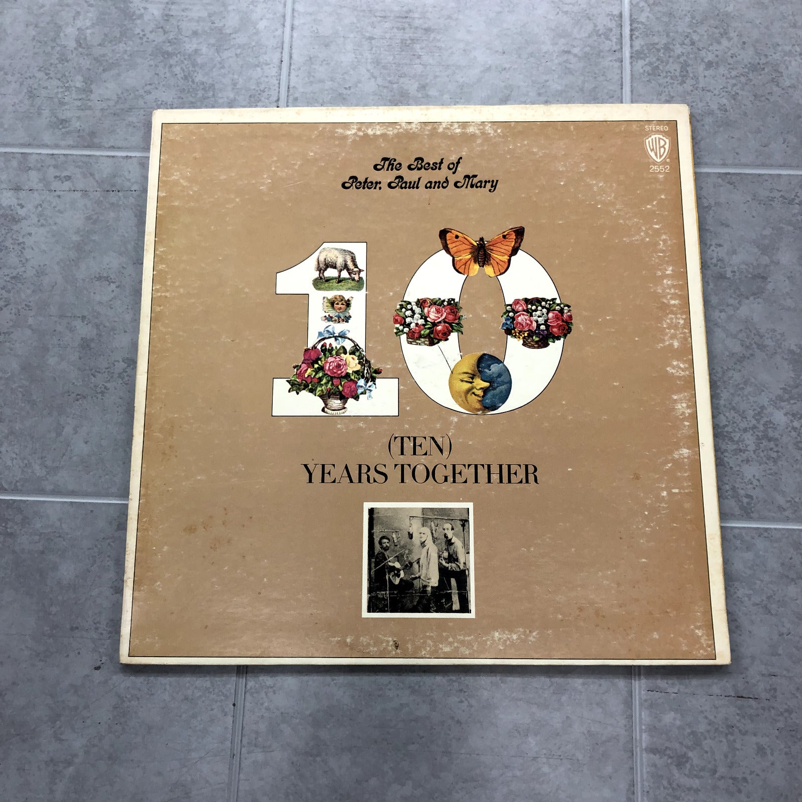 Peter, Paul Mary 10 Years Together Record Album  #2552 WB