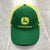 Vintage K-Products Yellow Mesh Graphic John Deere Baseball Cap Adult One Size