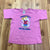 Fruit Of The Loom Pink Cotton Need Help Call 1-800 Grandma T-Shirt Youth 10/12