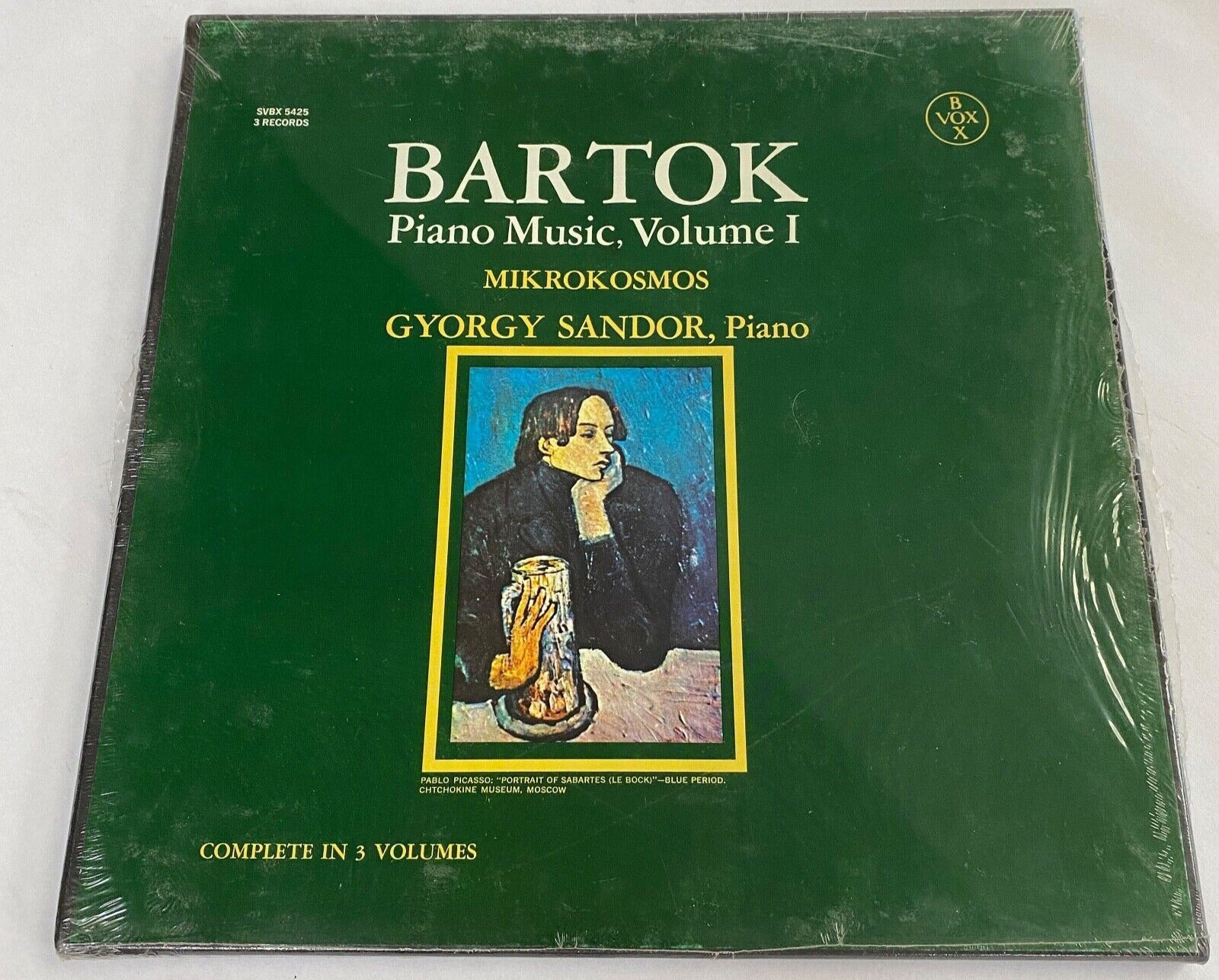 Bartok Piano Music Volume I Mikrokosmos GYORGY Sandor, Piano LP