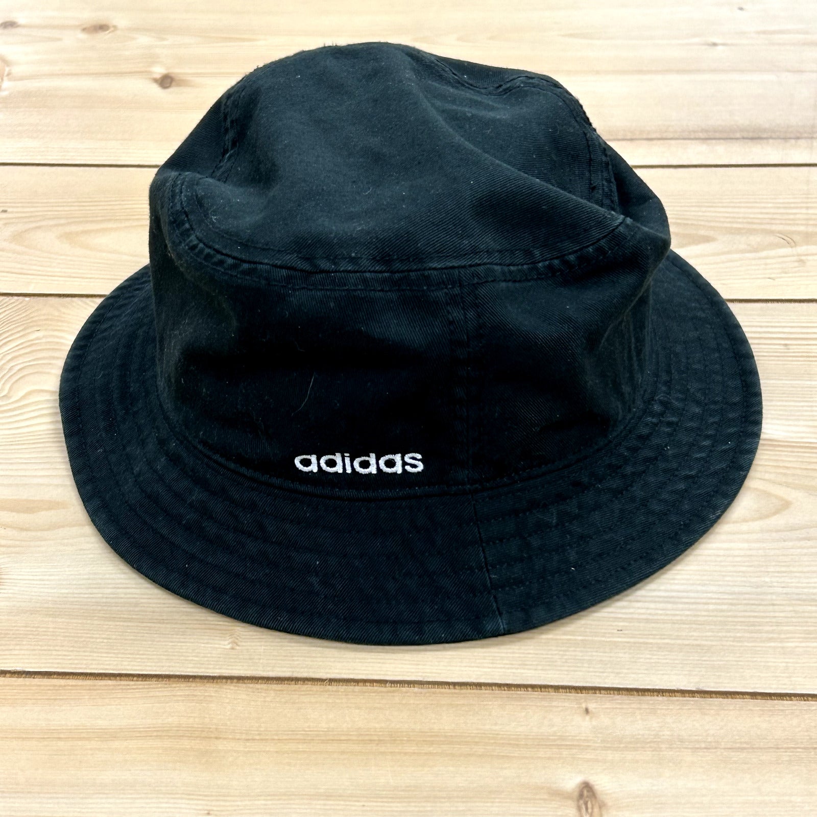 Adidas Black Essential Bucket Hat Summer Womens One Size Fits Most 144063C