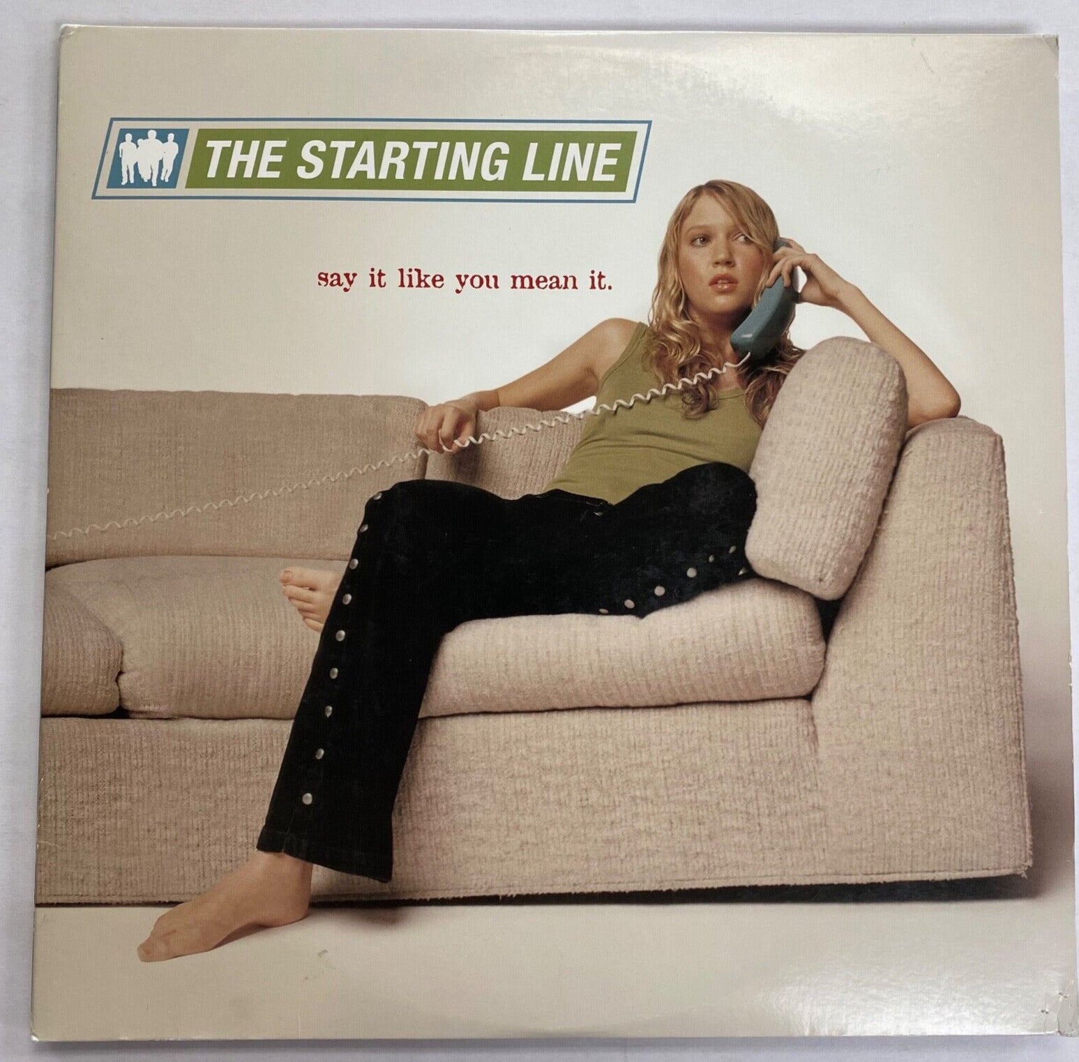 The Starting Line / Say It Like You Mean It  RARE BEIGE MARBLE VINYL LP 2014