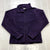 Columbia Purple Embroidered Logo Mock Neck Fleece Jacket Girls' Size 18/20