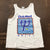 Vintage TSF Sportswear White Club Med Haiti Tank Top Made In USA Adult Size M