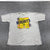 Vintage Tee-Ria I Helped Hershey Help Kids Grey T-Shirt Adult Size L USA Made *