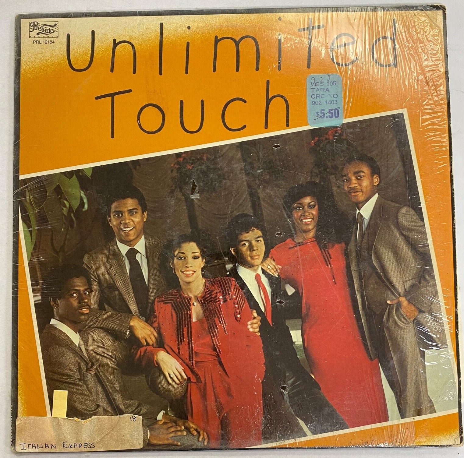 Unlimited Touch LP 1981
