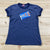 Vintage Y2K Topps Blue Bazooka Bubble Gum Ringer T-Shirt Girls Size Large
