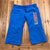 Vintage Colosseum Blue Kansas Jayhawks Elastic Waist Sweatpants Adult Size XL