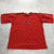 Vintage Holiday Design Red Short Sleeve Crew San Francisco T-shirt Adult Size L