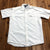 Wrangler White Double Pocket Western Cotton Button Up Shirt Adult Size LT