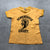 Vintage Artex Yellow Short Sleeve Crew Bennington Knights T-shirt Youth Size M