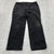 Vintage Levis Black High-Rise Flat Front Straight Legged Khakis Adult Size 36