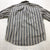 Nautica Multicolor Stripe Single Pocket Regular Button Up Shirt Adult Size XL