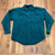 Vintage Eddie Bauer Green Bainbridge Flannels Long Sleeve Shirt Men Size XL