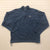'02 Vintage Adidas Blue 1/4 Zip Logo Pullover Sweatshirt Men's Size L