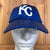 '47 Brand Blue Sequined Kansas City Royals Snapback Baseball Cap Women's OSFA