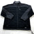 IZOD Black Regular Fit Solid Casual Mock Neck Embroidered Jacket Adult Size XLT