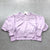 Anthropologie Lavender Long Sleeve 1/3 Button Up Sweatshirt Womens Size XXS