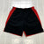 Nike Black Embroidered Logo Drawstring Waist Chino Athletic Shorts Adult Size L
