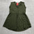 JACK Green Sleeveless 1/2 Button Up Jolene Shirt Dress Womens Size L