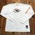 Reebok NFL White Kansas City Chiefs Regular Fit Cotton T-shirt Adult Size M