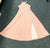 Dressystar Dusty Pink Halter Top Wrap Skirt Maxi Dress Zip Back Women Size L
