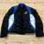 G-III Sports Blue Kansas Jayhawks NCAA Reversible Long Sleeve Jacket Men Size M