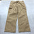 Old Navy Beige Straight Legged High-Rise Flat Front Cargo Pants Adult Size 38