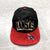 Vintage CAP BOY Black Snap Back Graphic KU Jayhawks Baseball Cap Adult One Size