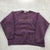 Vintage Bellagio Purple Long Sleeve Crew Graphic Logo Sweatshirt Adult Size L