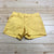 Banana Republic Tuscan Yellow Chino Flat Front 4" Casual Shorts Women Size 2