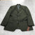 Tasso Elba Olive Green Half Lined Long Sleeve Button Blazer Adult Size L