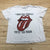 The Rolling Stones Ivory 1975-US Tour Short Sleeve Pullover T-Shirt Adult Size L