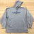 Adidas Grey Kansas Jayhawks NCAA Long Sleeve Pullover Hoodie Adult Size Medium