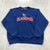 Vintage Varsity Athletic Blue Long Sleeve KU Jayhawks Sweatshirt Adult Size XL